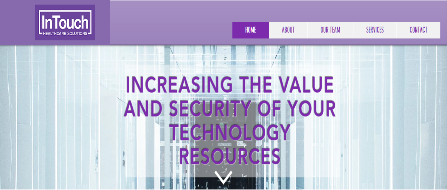 Web Design by Kreative Life for InTouch Healthcare Solutions | Design #20140384