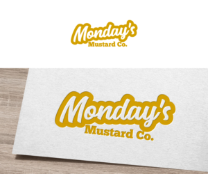 Monday's Mustard Co. | Logo Design by VGB