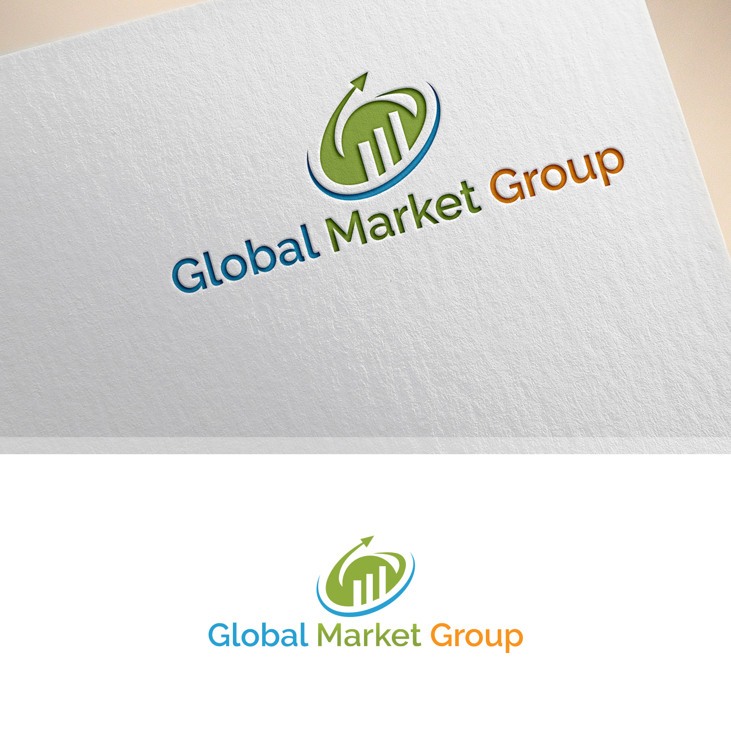 Logo Design by Maxo-Biz for Global Market Group  | Design #20110947