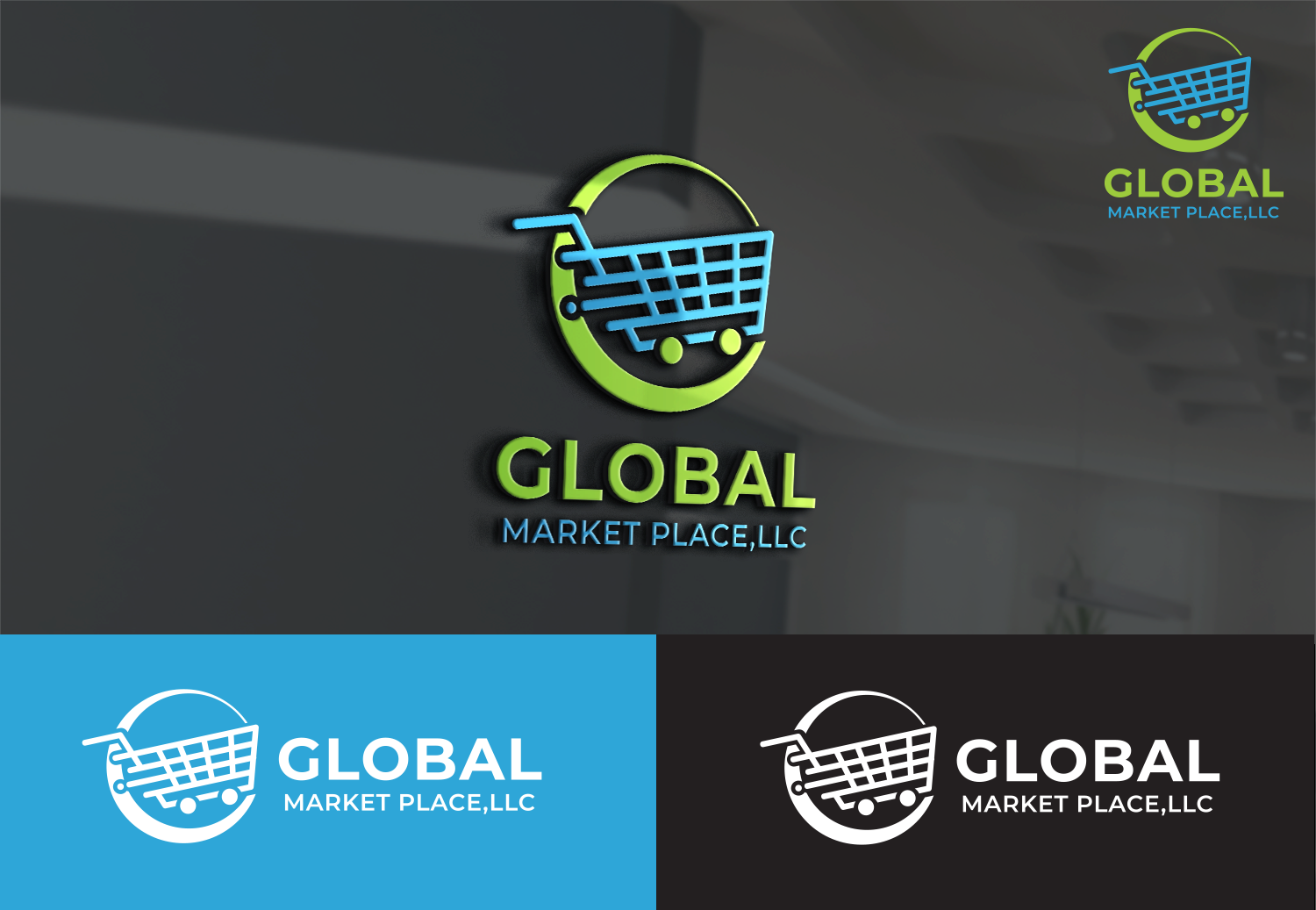 Logo Design by Ezgi Kilavuz for Global Market Group  | Design #20426897