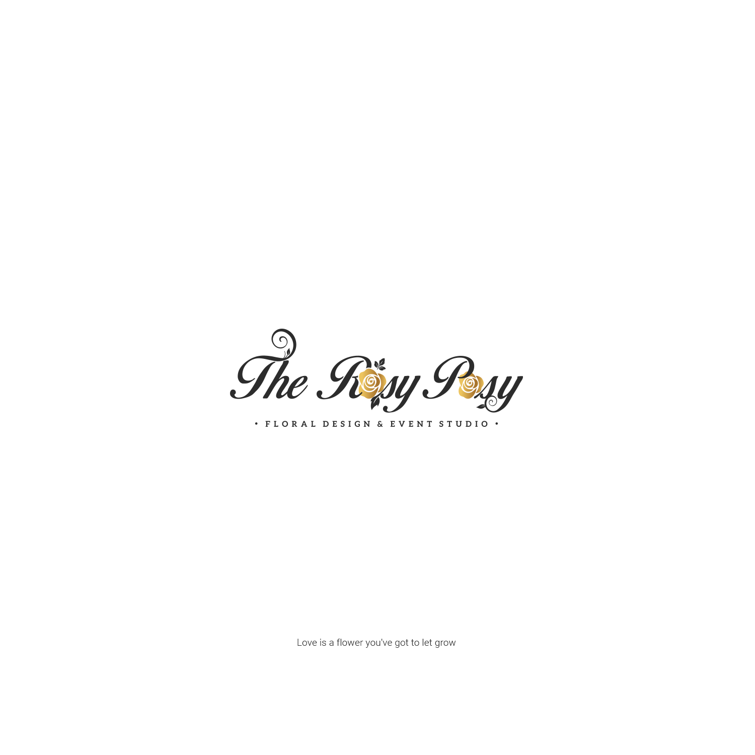 Logo Design by Felipe Moura for The Rosy Posy | Design #20104598