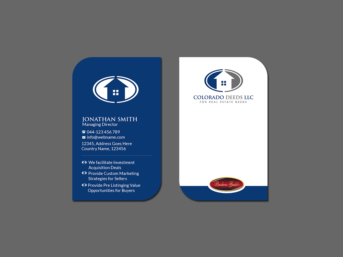 Business Card Design by Creations Box 2015 for this project | Design #20106536