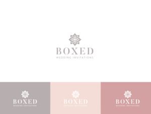 Logo Design by wonderland for Boxed Wedding Invitations Corp | Design: #20102703