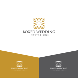 Logo Design by DonJ for Boxed Wedding Invitations Corp | Design: #20125153