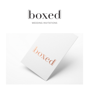 Logo Design by rls for Boxed Wedding Invitations Corp | Design #20112449