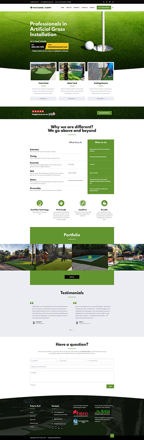 Web Design by Minkimoto for Mercy Marketing | Design #20570743