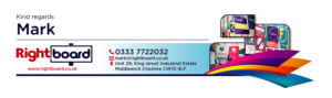 Email signature required - I have a logo and similar design examples | Schreibwaren-Design von Pinky 