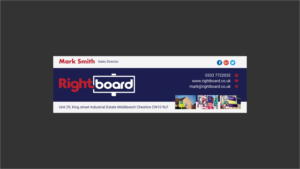 Stationery Design by INDIAN_Ashok for Rightboard | Design: #20107919