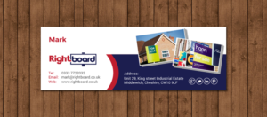 Stationery Design by chandrayaan.creative for Rightboard | Design: #20111910