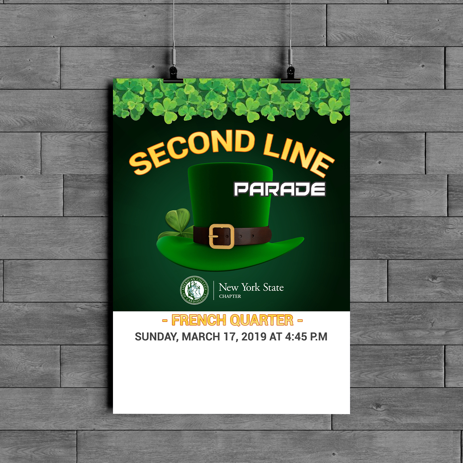 Flyer Design by debdesign for The New York Cardiological Society, Inc. | Design #20110561