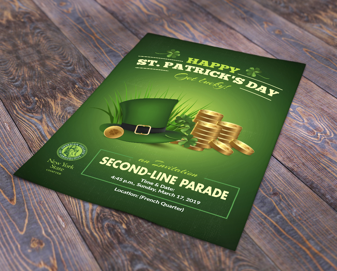 Flyer Design by Deziners Zone for The New York Cardiological Society, Inc. | Design #20109564