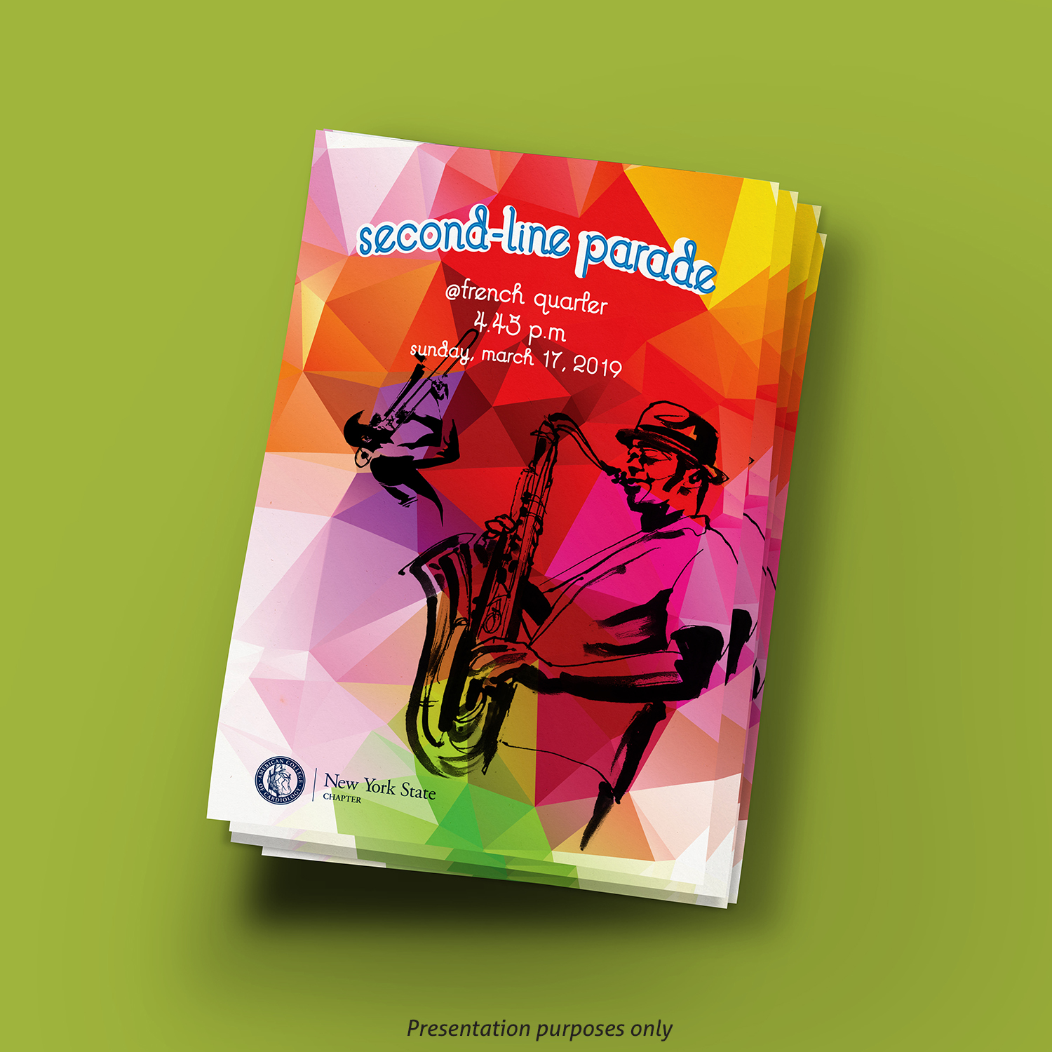 Flyer Design by JanuXart for The New York Cardiological Society, Inc. | Design #20116887