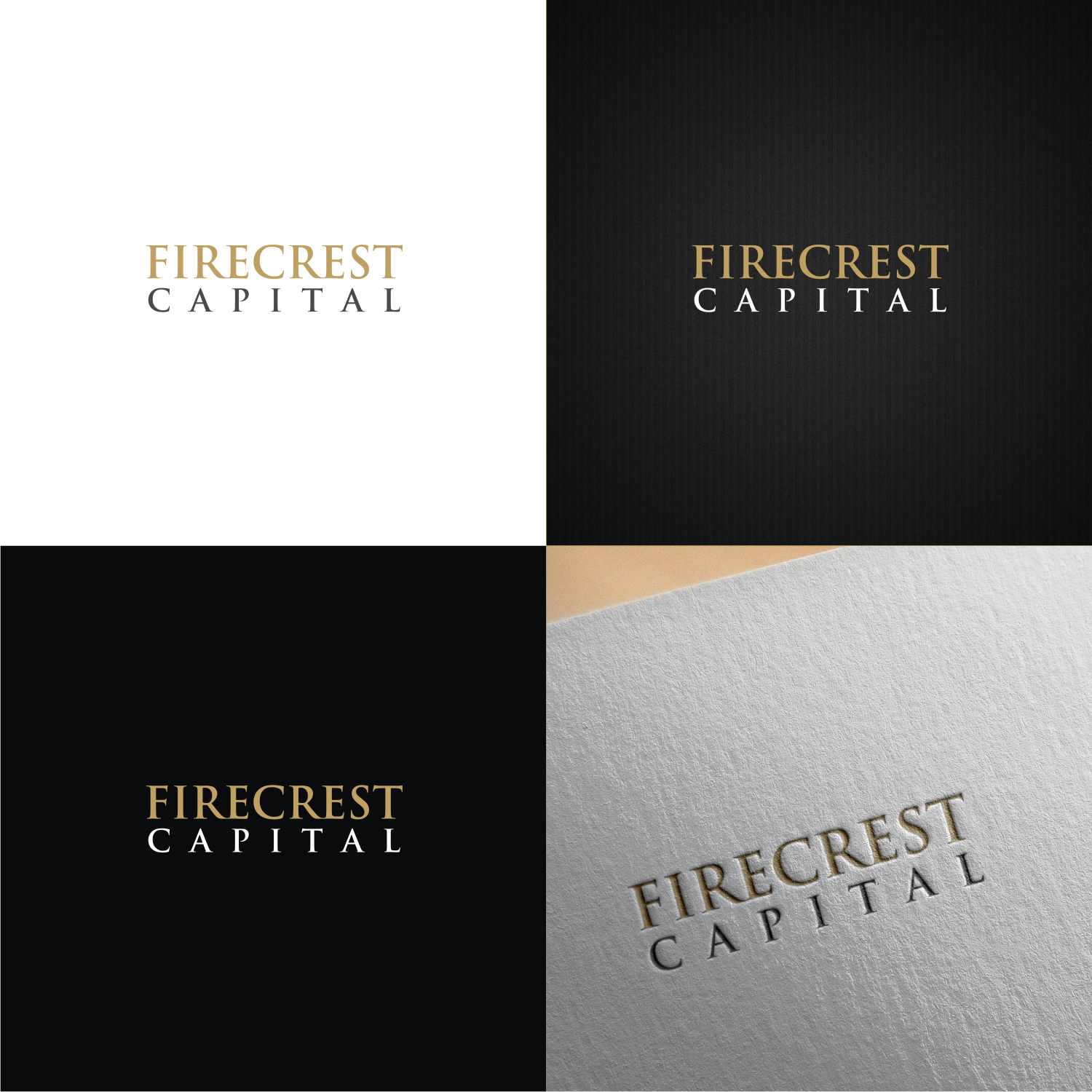 Logo Design by T I K H E - L M W for Firecrest Capital | Design #20333359