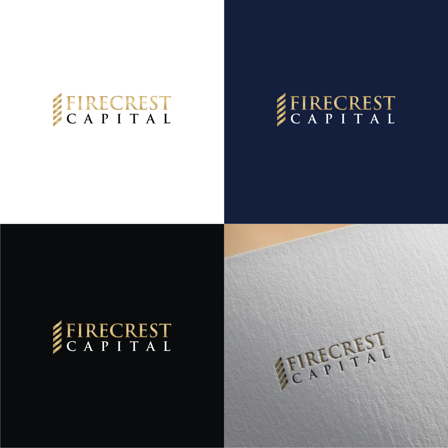 Logo Design by T I K H E - L M W for Firecrest Capital | Design #20333898