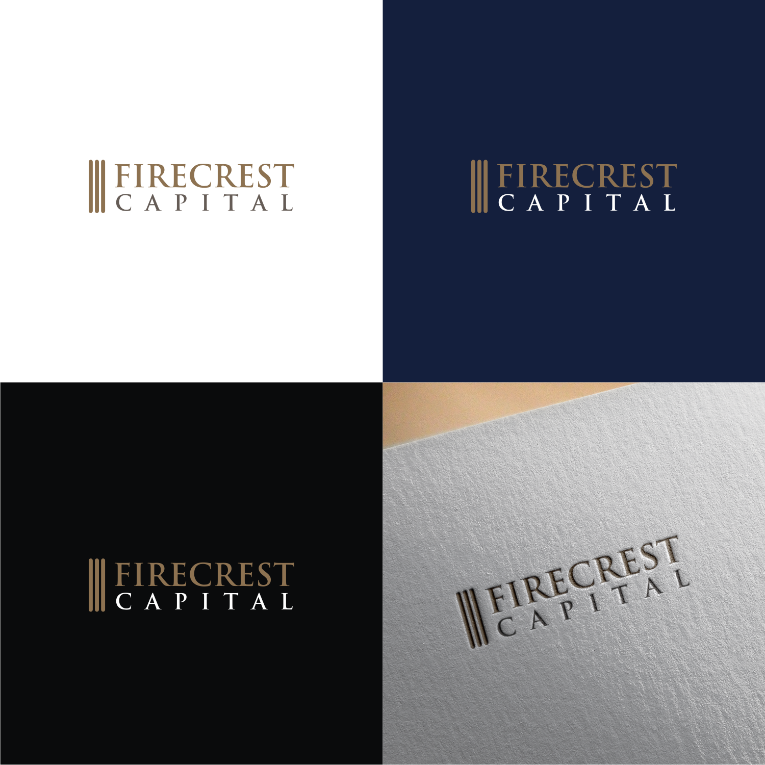 Logo-Design von T I K H E - L M W für Firecrest Capital | Design #20352387