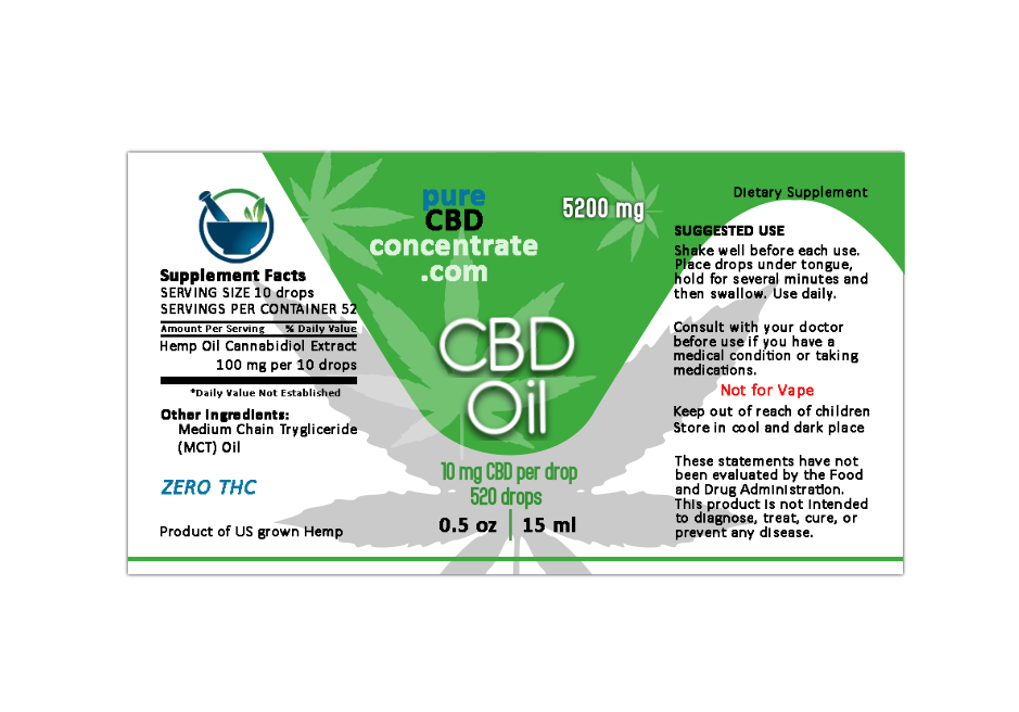 Diseño de Empaque por Giovanni para pureCBDconcentrate.com | Diseño: #20105697