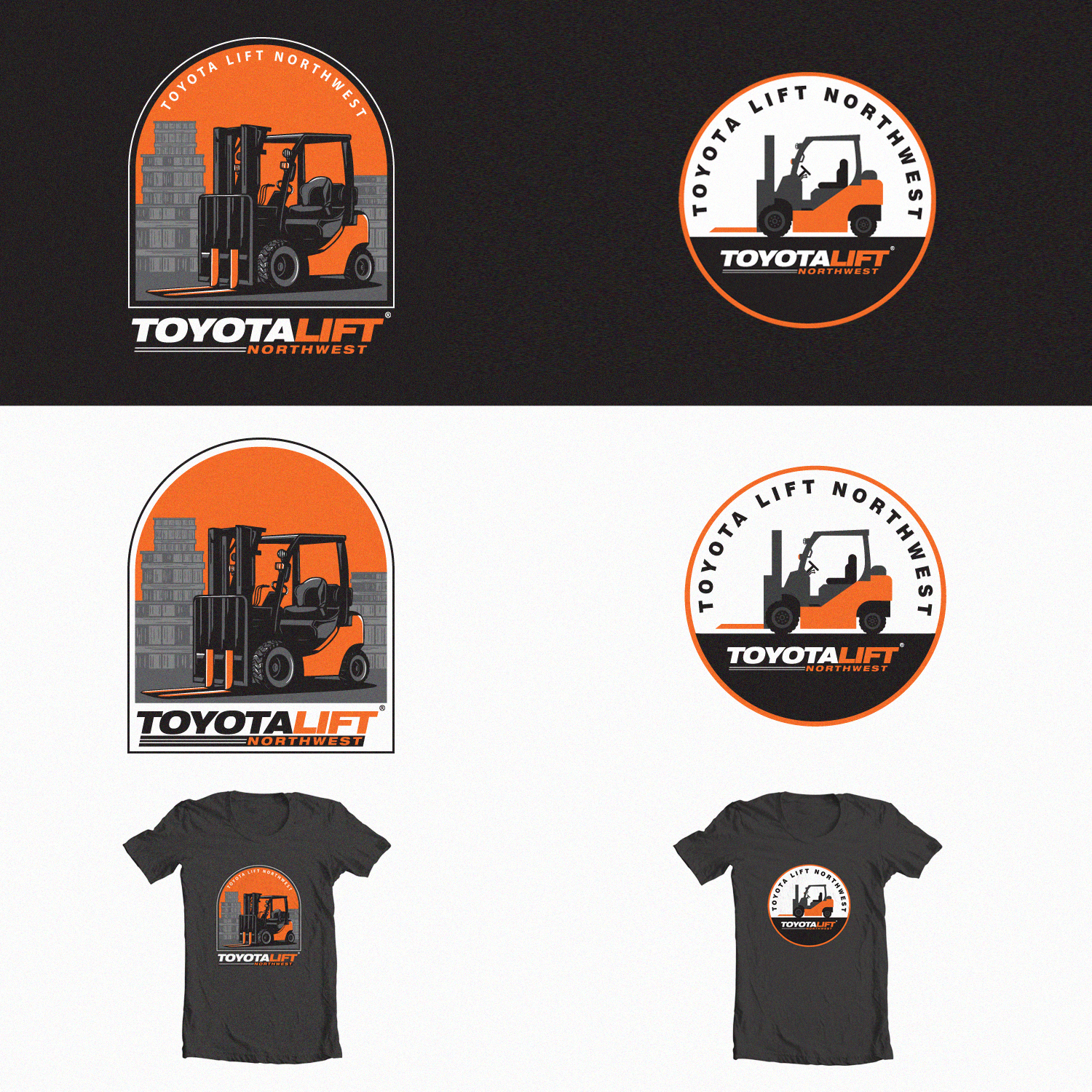 T-shirt Design by rurara for Toyota Lift Northwest | Design #20123524