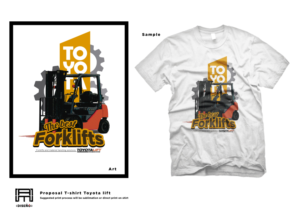 T-shirt Design by AM Diseño for Toyota Lift Northwest | Design: #20149759
