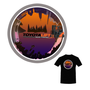 T-shirt Design by leolestersalinas 2 for Toyota Lift Northwest | Design: #20115096