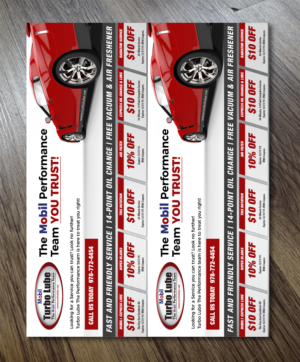 Postcard Design by Alexandar for Turbo Lube | Design: #20110150
