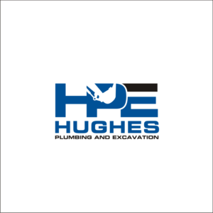 Logo Design by java land for Hughes Plumbing and Excavation | Design: #20711177