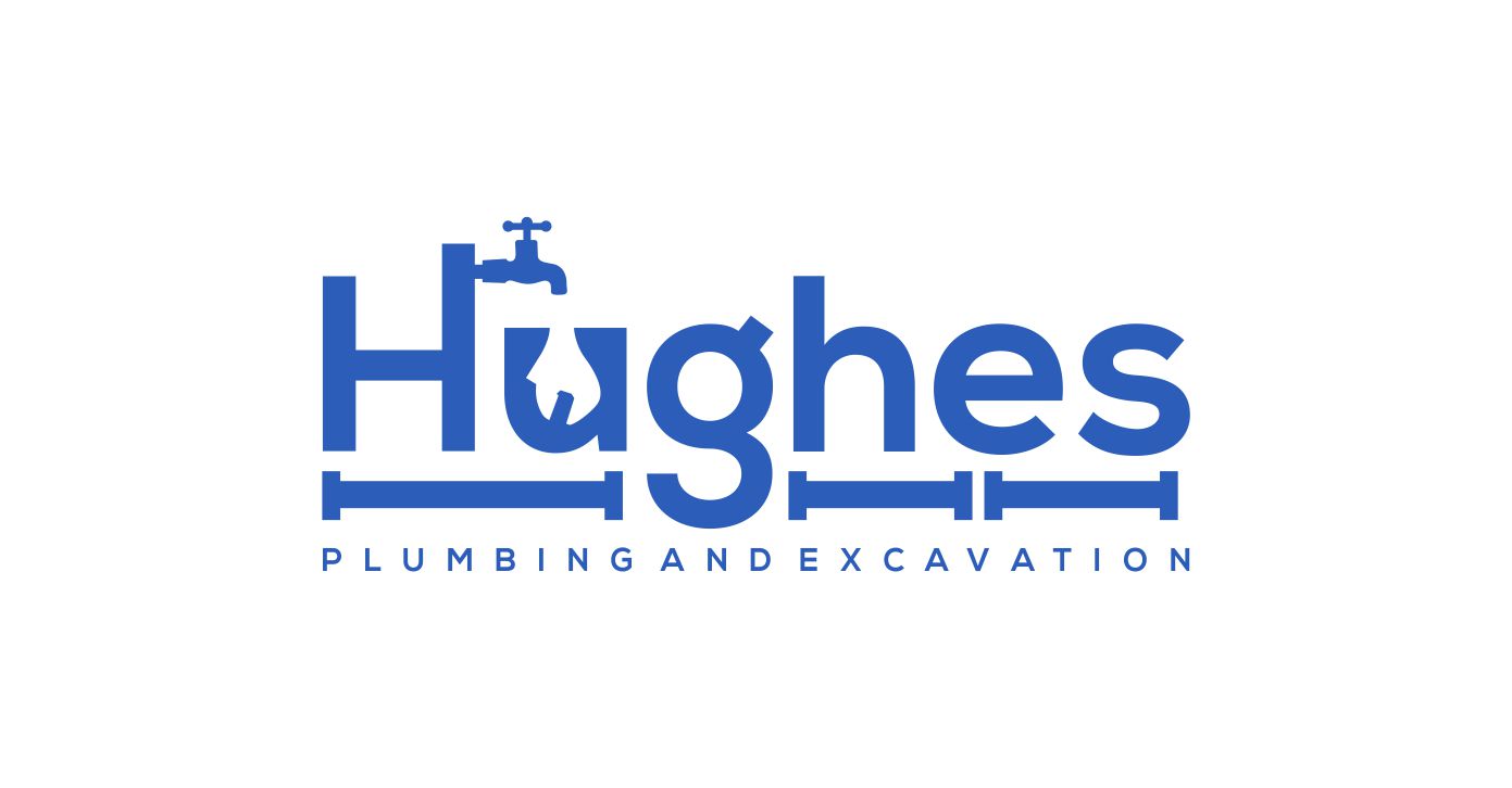 Logo Design by debdesign for Hughes Plumbing and Excavation | Design #20108027