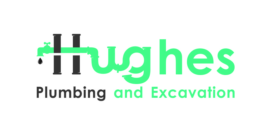 Logo Design by debdesign for Hughes Plumbing and Excavation | Design #20110225