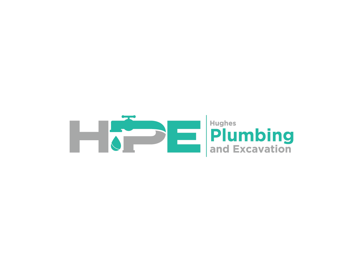 Logo Design by Bima Shankara for Hughes Plumbing and Excavation | Design #20249322