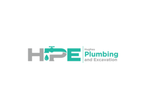 Logo Design by Bima Shankara for Hughes Plumbing and Excavation | Design: #20249322