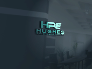 Logo Design by khairul 5 for Hughes Plumbing and Excavation | Design: #20731843