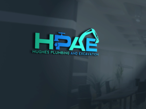 Logo-Design von Artarmon Design für Hughes Plumbing and Excavation | Design: #20108946