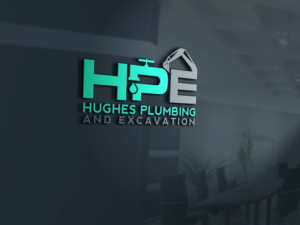 Logo-Design von Artarmon Design für Hughes Plumbing and Excavation | Design: #20222084