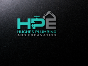 Logo Design by Artarmon Design for Hughes Plumbing and Excavation | Design: #20222085
