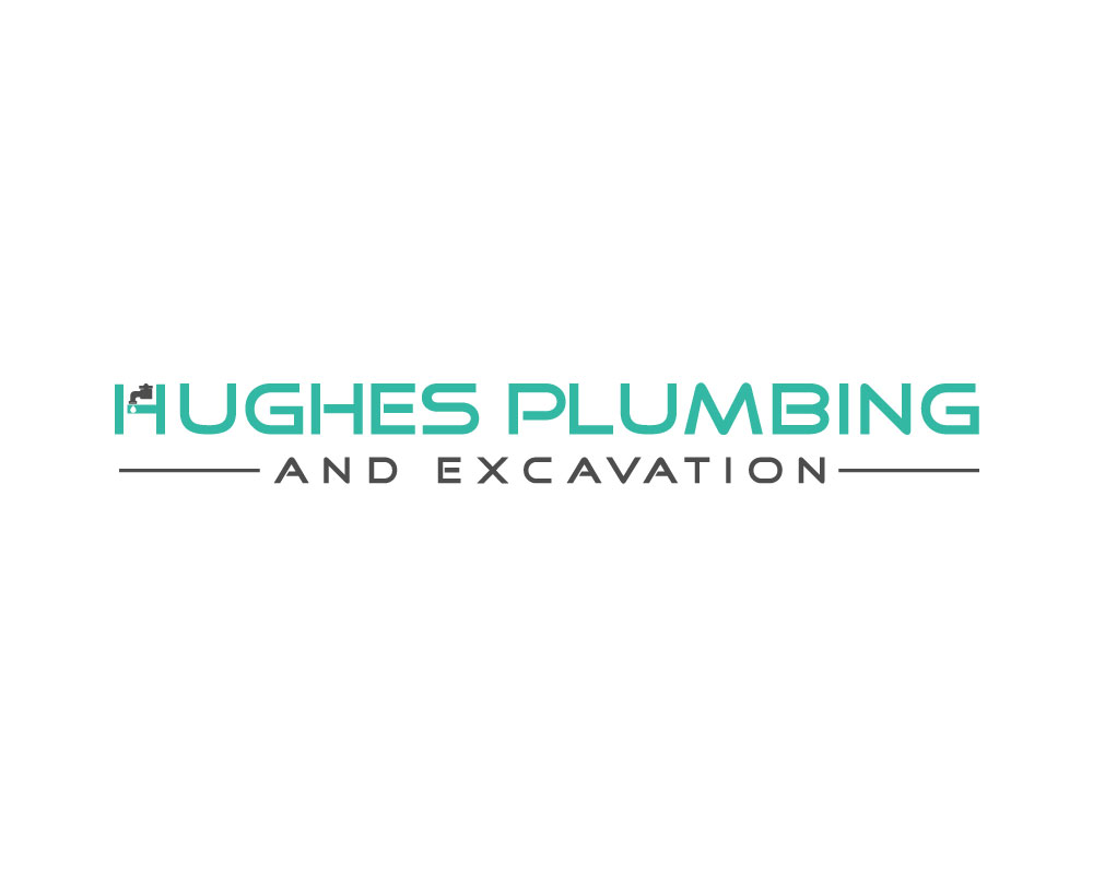 Logo Design by shimul Graphic for Hughes Plumbing and Excavation | Design #20210736