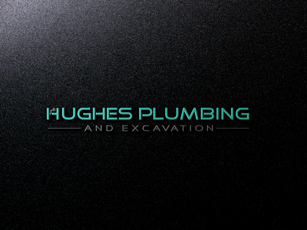 Logo Design by shimul Graphic for Hughes Plumbing and Excavation | Design #20210740