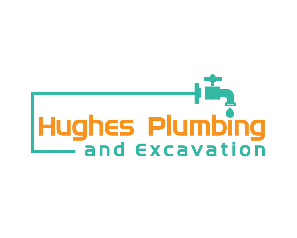 Logo Design by Faiz  Graphic design for Hughes Plumbing and Excavation | Design #20211163