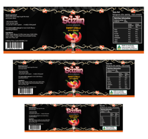 New range of sauce labels | Label Design by SAI DESIGNS