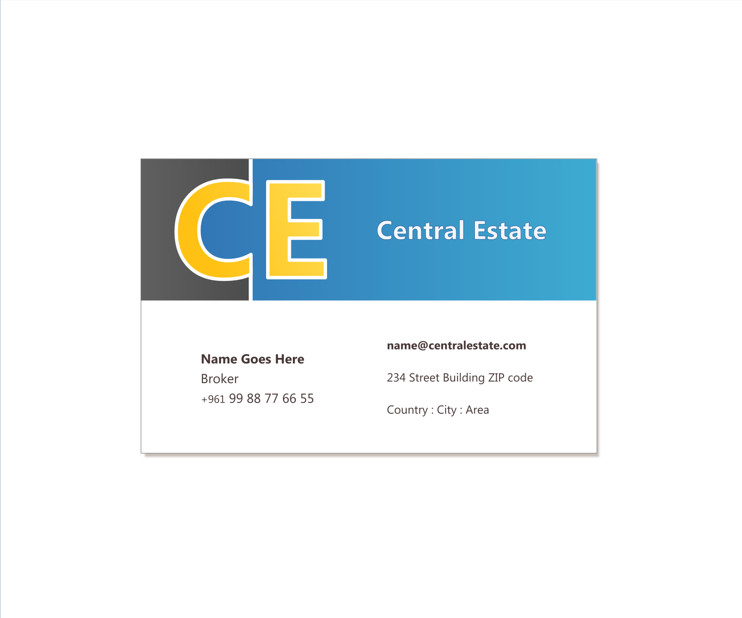 Logo Design by Mauro Spock for Central Estate | Design #20406636
