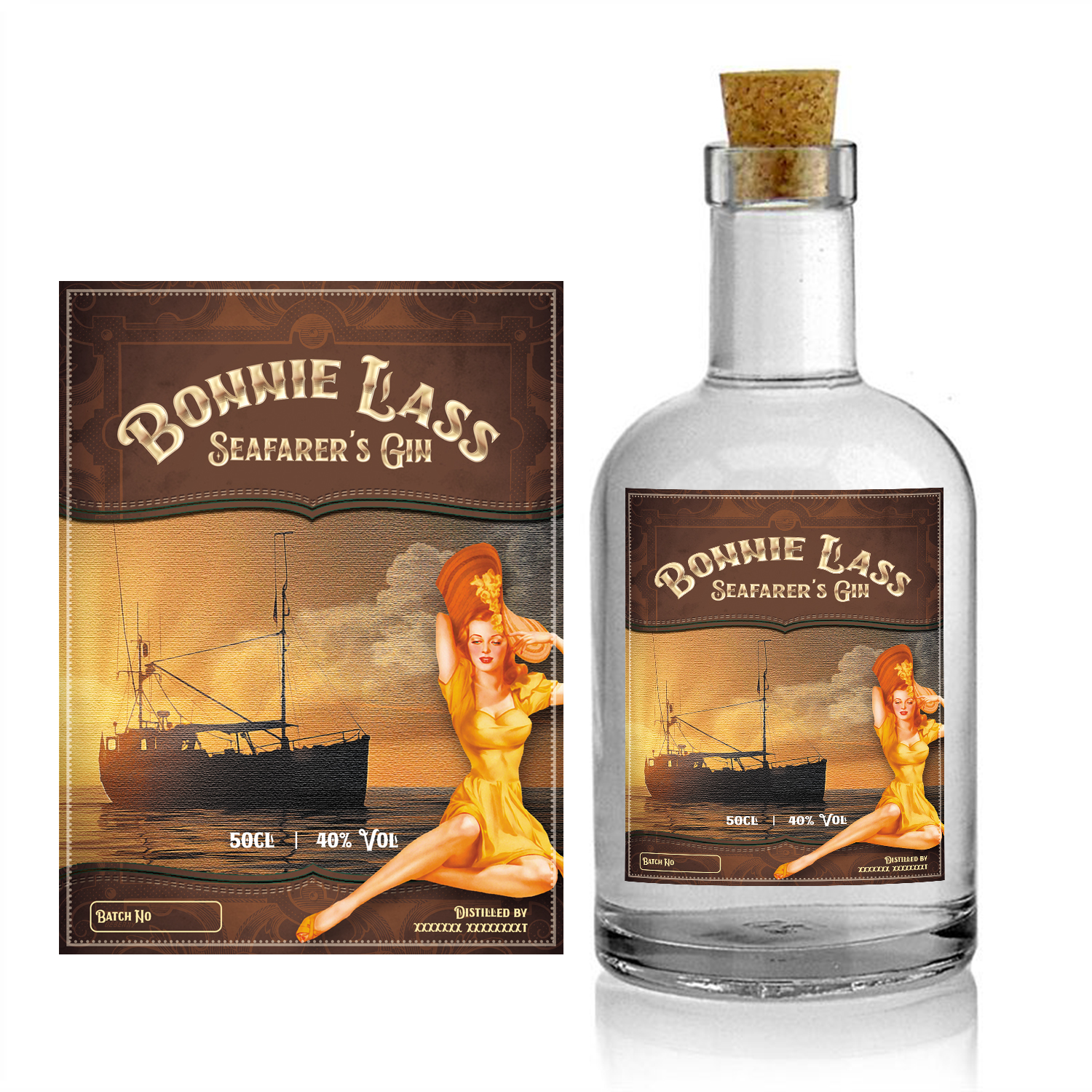 Packaging Design by SAI DESIGNS for BONNIE LASS CHARTERS | Design #20138345