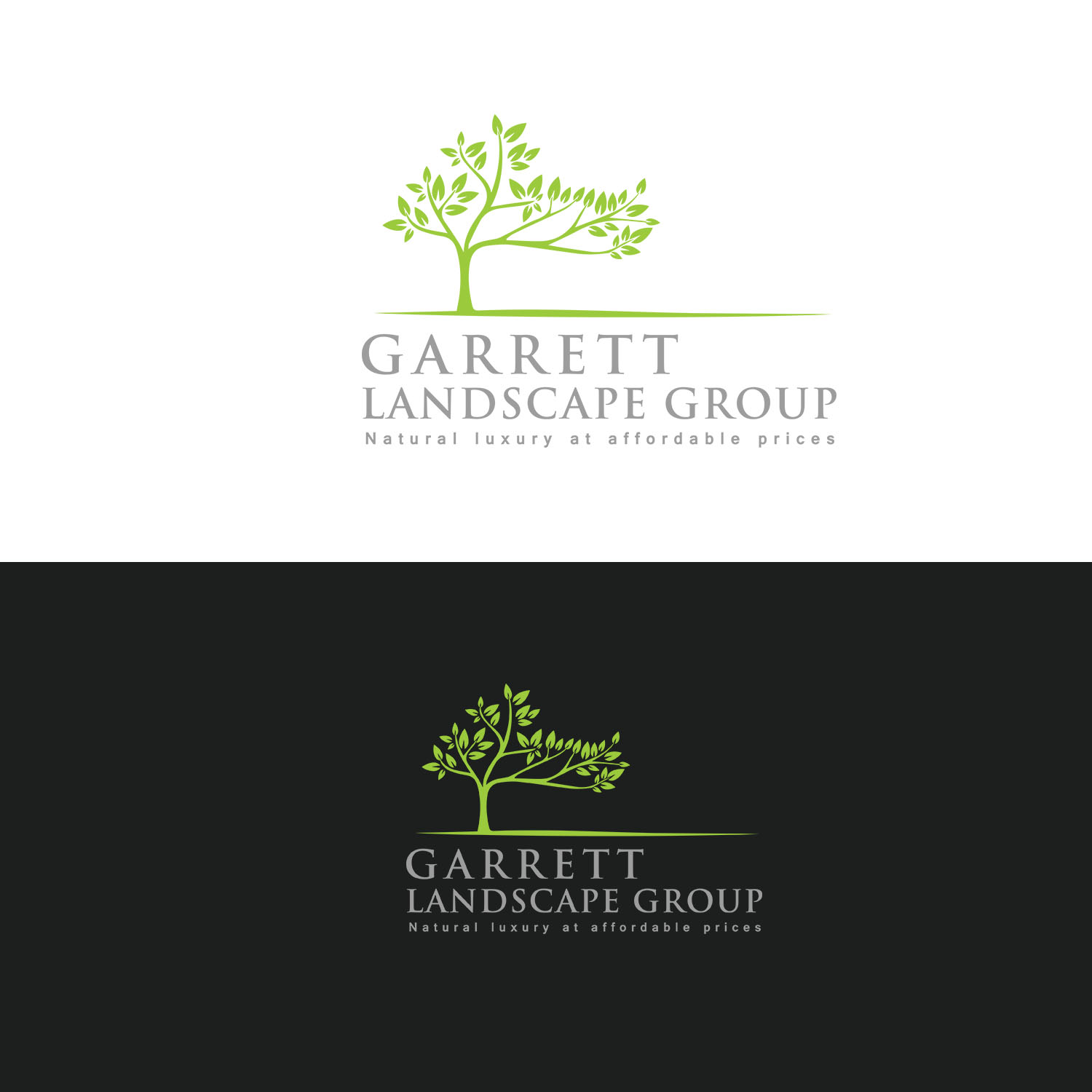 Logo Design by Nuwansachi for Garrett Landscape Group  | Design #20211120
