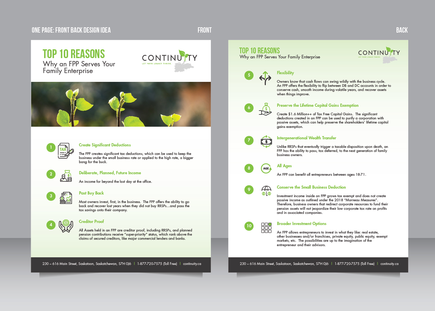 Flyer Design by Achiver for Continuity | Design #20118142