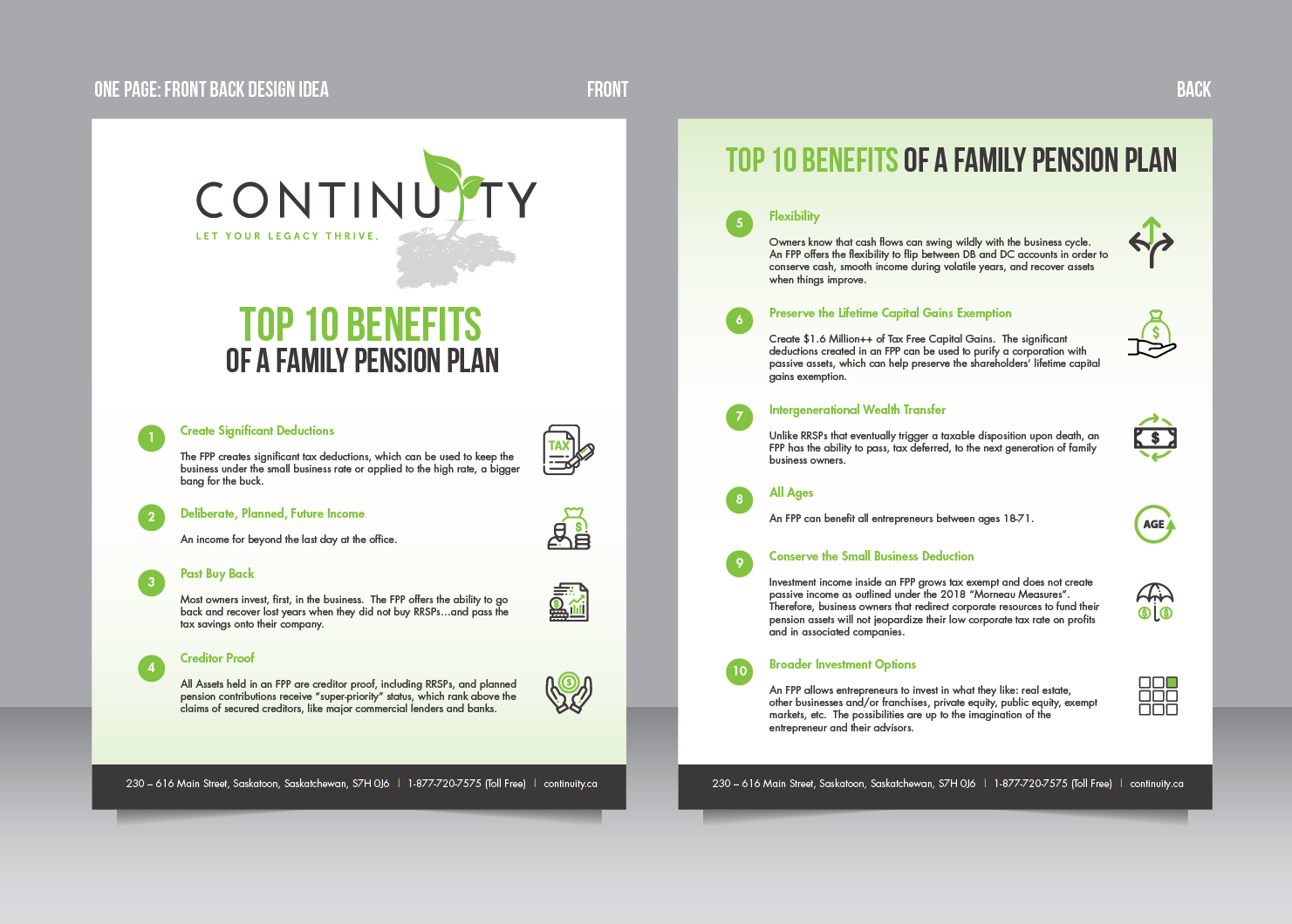 Flyer Design by Achiver for Continuity | Design #20148927