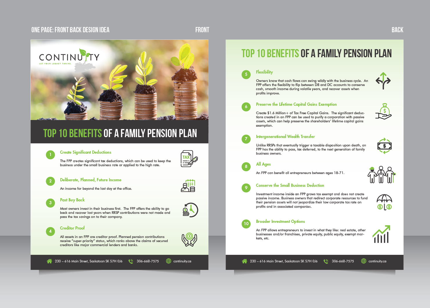 Flyer Design by Achiver for Continuity | Design #20206117