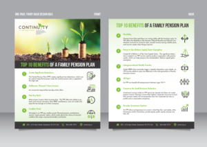 Flyer Design by Achiver for Continuity | Design: #20230887