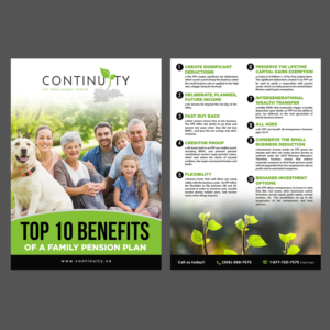 Flyer Design by aspiremedia for Continuity | Design: #20139989