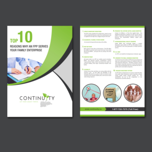 Flyer Design by Schöpfer for Continuity | Design: #20122728