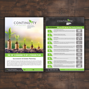 Flyer Design by GraphicsGuru for Continuity | Design: #20125664