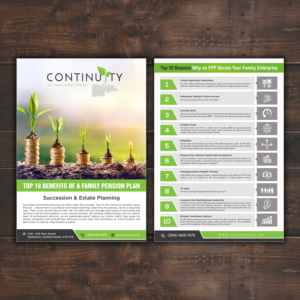 Flyer Design by GraphicsGuru for Continuity | Design: #20139248