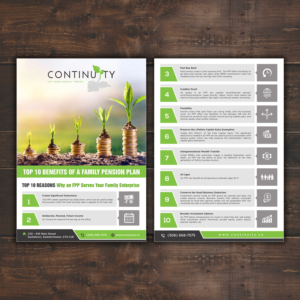 Flyer Design by GraphicsGuru for Continuity | Design: #20213430
