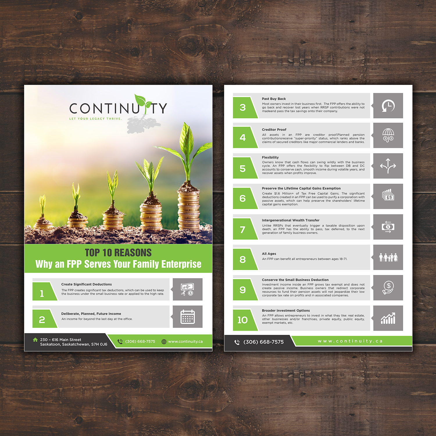 Flyer Design by GraphicsGuru for Continuity | Design #20213431